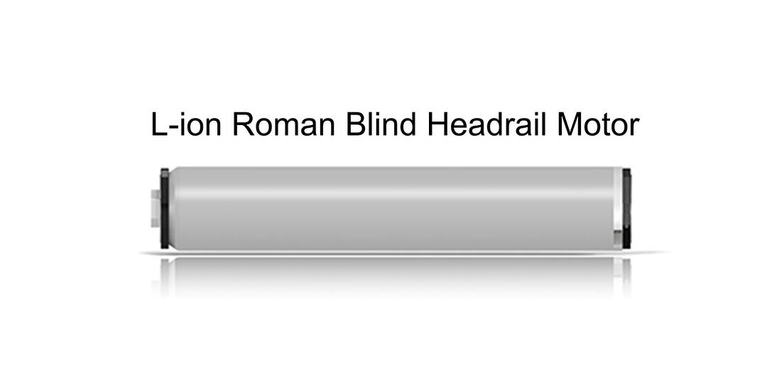 L-ion series Motorised Roman Blind Headrail